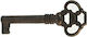 Furniture-wardrobe Key No 3 Brown Oxidized