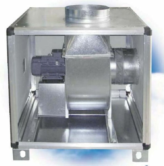 Galvanized Ventilation Motor Box Ma Voch Φ300mm 82x82x91cm Airtechnic 3hp/230v 1450rpm