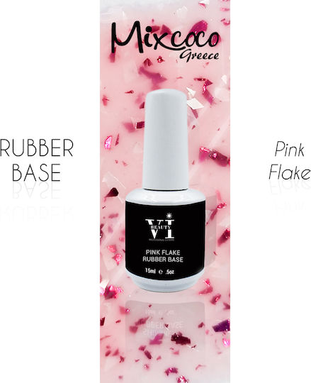 Mixcoco Vi Pink Flake Gummi Grundierung 15ml