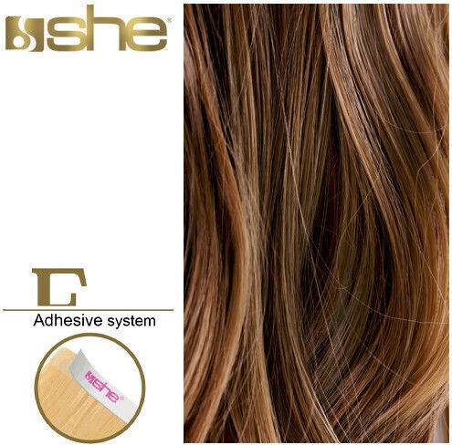 She Hair Extension Tape So.cap Exs8619 Natural 55-60cm No 12