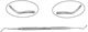 Steely Professional Manicure Tool Double Hook Mnt-404