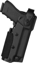 Vega Holster Weapon Holster Kydex Safety Glock 17 19 22 23 Velcro System Different Models of Laser Flashlights
