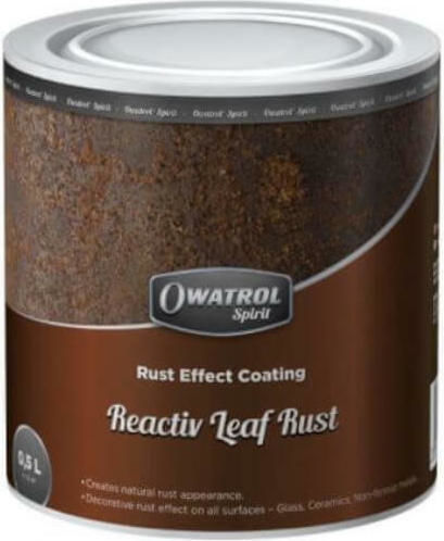 Owatrol Reactiv Leaf Rust Paste Rust Effects 500ml
