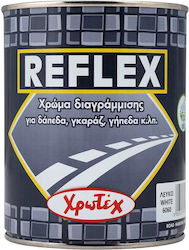 Χρωτέχ Reflexfarbe für Markierungen Weiß 6060 750 ml