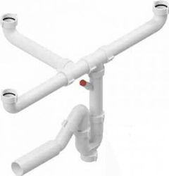 Sink Siphon Triple Omniplast 143630