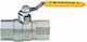 Enolgas Full Bore Valve Female-Male Handle Bt 1''