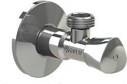 Corner Switch Simple Chrome 1 2"x1 2" Arco
