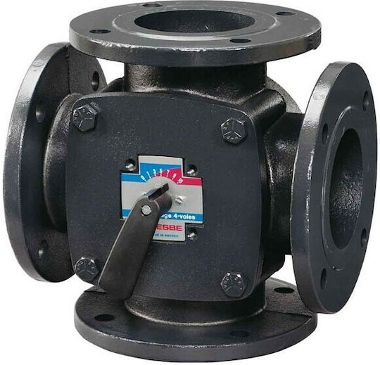 Esbe 4f 50 Robinet De Amestec Rotativ Cu Patru Căi Flanșat Diametru Dn 50 2''