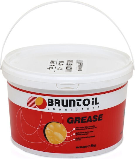 Γράσσο Λιθίου Αυτόματης Λίπανσης Bruntoil Nlgi-00 Ep 4kg