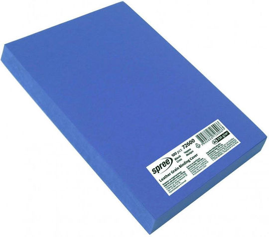 Deckblatt Buchbinderei A4 Schwarze Textur Leder 230g Sp-72602 Spree