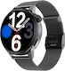 Fantastic FiT Aluminium Smartwatch με Παλμογράφο (Μαύρο)