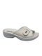 Platforme dama Anatomică de vară în Tip Slip On Bej