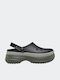 Crocs Classic Stacked Γυναικεία Σαμπό Μαύρα