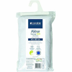 Candide Fitted Waterproof Crib Mattress Protector White