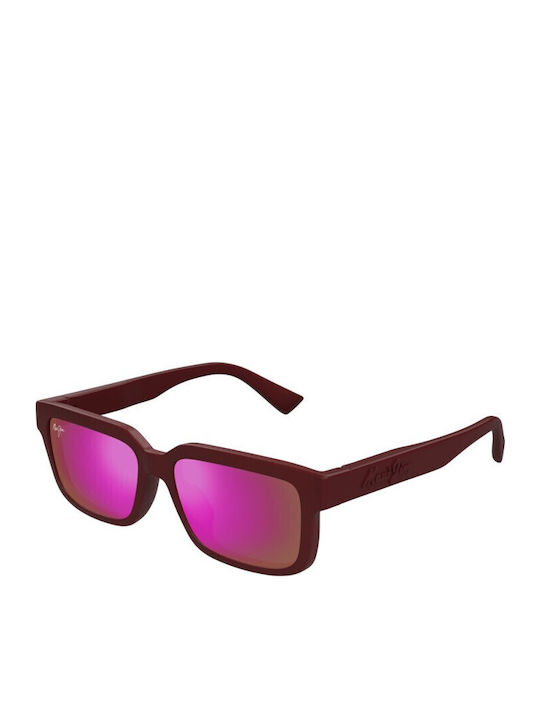 Maui Jim Unisex Γυαλιά Ηλίου με Μπορντό Κοκκάλι...
