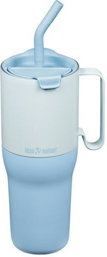 Klean Kanteen Rise Glass Thermos BPA Free 1.064lt Ice Blue