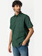 Men's Short Sleeve Shirt Tiffosi 10049965 Green