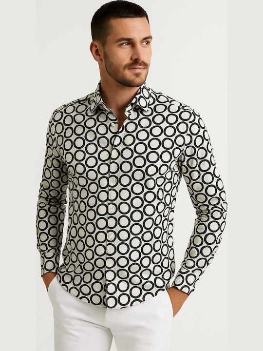 3b Gruppen Hemd Fashion Enger Passform Fonto Weiß Schwarz 3b Gruppen Hemd Fashion Enger Passform Fonto Weiß Schwarz