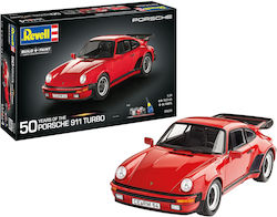 Revell Gift Set Porsche 911 Turbo 50th Anniversary Scale 1:24 05634
