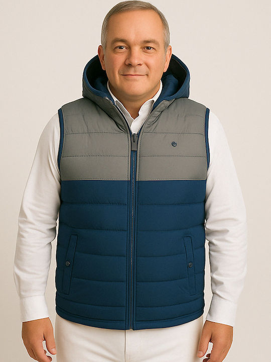 Blue Lake Bomber Weste Zweifarbige Compoze