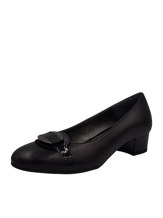 Soffice Sogno Pantof Cu Toc Negru 6042 Black