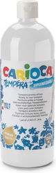 Carioca Tempera Farben White in Flasche 1000ml ...