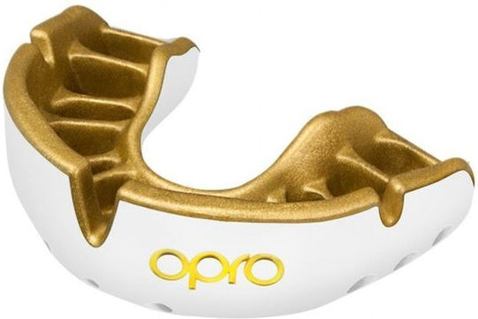 Mouth Guard Opro Gold Edition V2 Self Fit White Gold