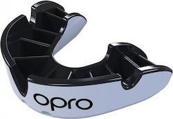 Μασέλα Opro Silver Level White Black Μασέλα Opro Silver Level White Black