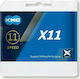 Αλυσίδα Kmc X11 Grey 118 Links