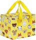 A Little Lovely Company Schulische Isolierte Kinder Lunchtasche Handtasche 5,5 Liter Gelbe 16x16x23cm