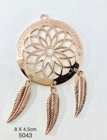 Metallic Rose Gold Dreamcatcher M77 Rin-m77