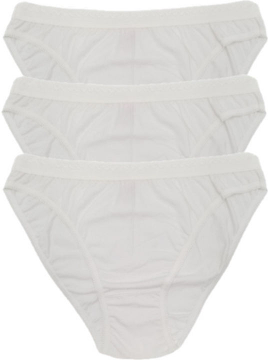 Women's Cotton Brief Fay Lingerie 3Pack White 32