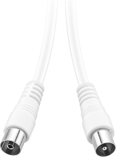 GoGEN Καλώδιο Κεραίας Coax male - Coax female 5m (COAX500FM03) 1τμχ