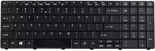 Laptop-Tastatur Packard Bell EasyNote ENTE11HC Standard US Mentor Premium