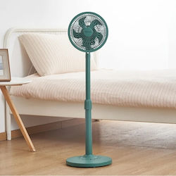 FOX38465 Pedestal Fan Green FOX38465 Pedestal Fan Green