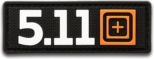 5.11 Tactical Υφασμάτινο Σήμα Ραπτικής Μαύρο 7.2x2.6εκ.