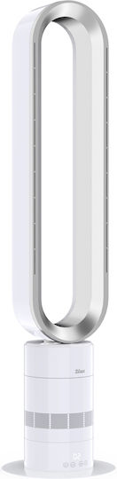 Zilan Ventilator Fără Palete 22W Cu Telecomandă Alb