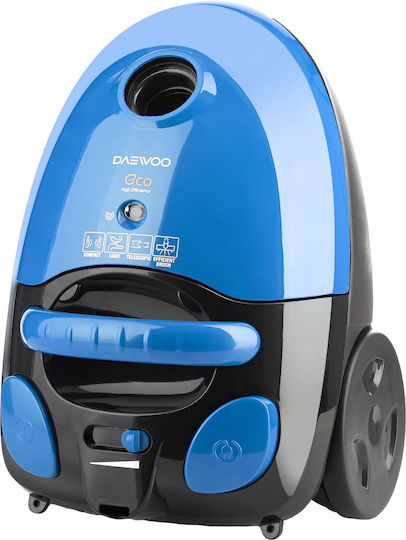 Daewoo RC-230B-3 Staubsauger 700W Eingetütet 2Es Blau