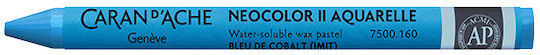 Caran D' Ache Κραιγιον Κερινο Ακουαρελας Neocolor Ii Cobalt Μπλε 10 Τεμαχια