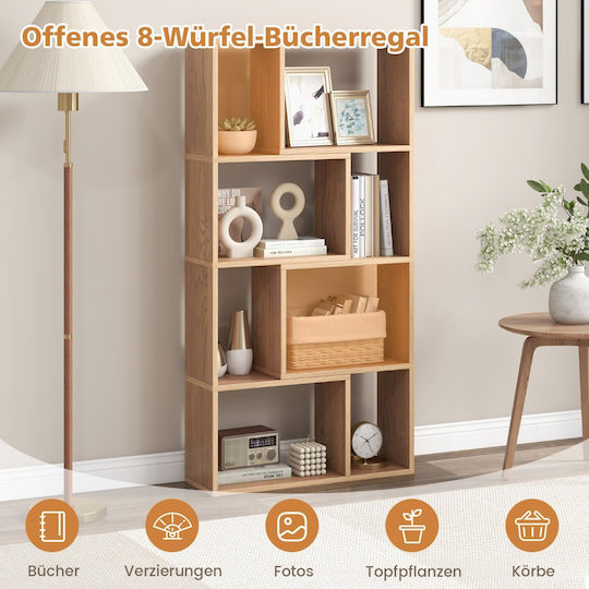 Bookcase Natural Colour 60x20x120cm