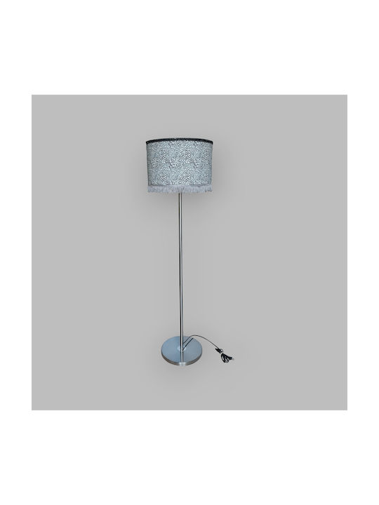 Oxygen White Moon Stehleuchte mit Fassung für Lampe E27 Gray
