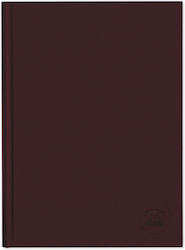 adBook Phone Directory Burgundy 12x22cm