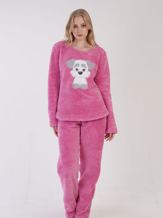 Winter Women's Fuchsia Pyjama Set Winter Women's Fuchsia Pyjama Set