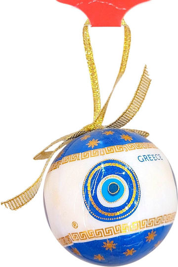 Mini Hängendes Kugel Ornament Ornament Blau 5cm