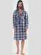 Winter Karierte Herrenpyjama Herrenpyjamas