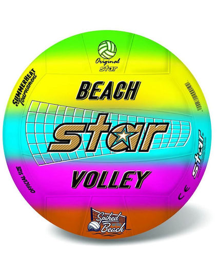 Plastic Ball 21cm Beach Volley Star 10/1048