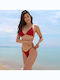 Set Bikini Brazil Κόκκινο