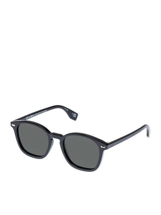 Le Specs Unisex Sonnenbrille mit Schwarz Gestell und Schwarz Linse LSP2229580