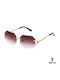 Ghetto Women's Sunglasses with Brown Frame and Brown Lens K39079-C02 BROWN