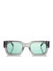 Faos Men's Sunglasses with Gray Plastic Frame and Gray Lens 474301